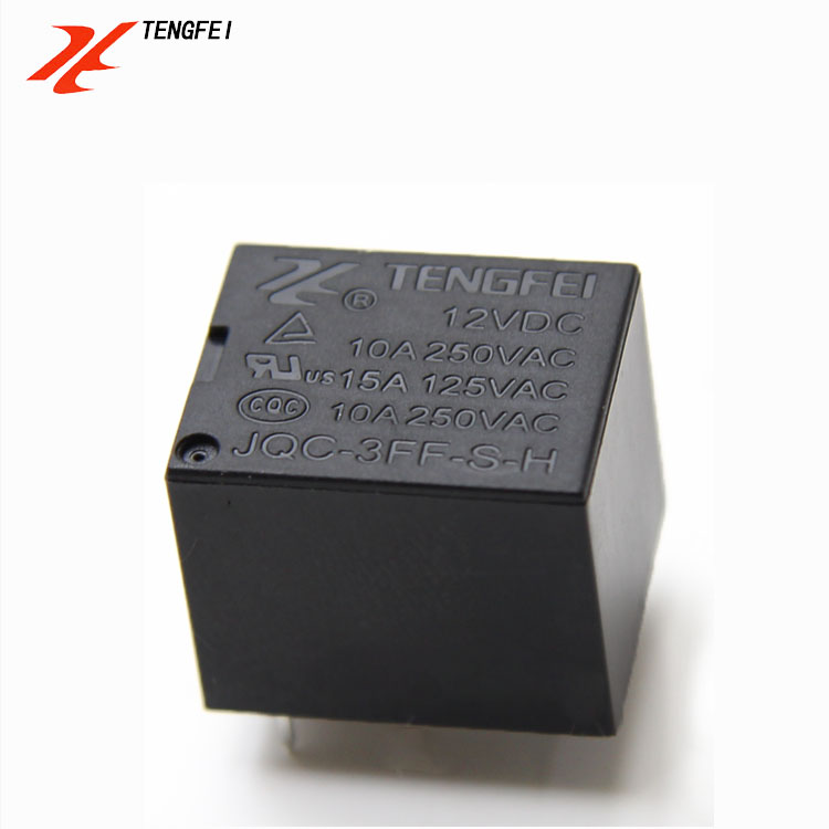 騰飛特價小型繼電器3ff4腳常閉型12V T73直流繼電器10A廠家