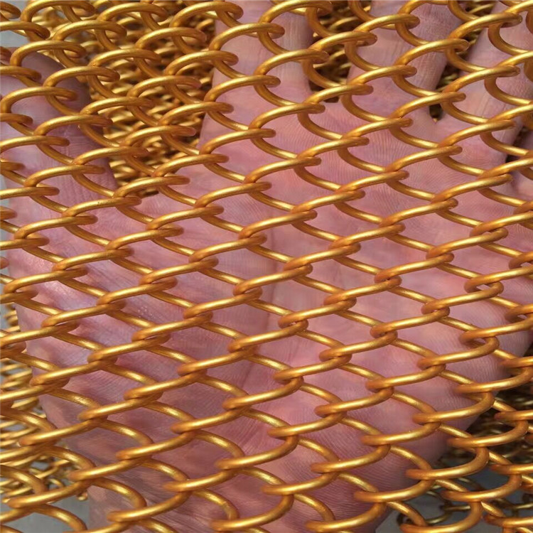 不銹鋼吊頂金屬編織幕墻網(wǎng) 落地簾 金屬螺旋窗簾網(wǎng) 廣州酒店裝飾網(wǎng)