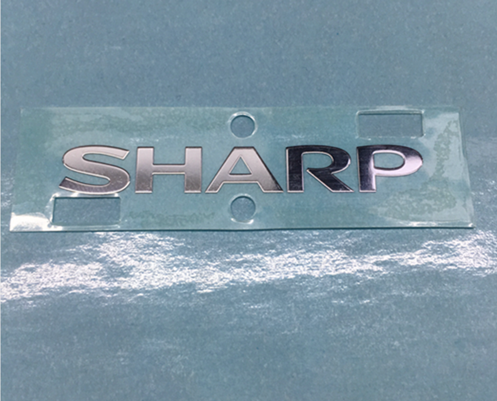 電鍍鎳片金屬logo_沙井熱熔膠鎳標(biāo)制作_五金銘牌廠家