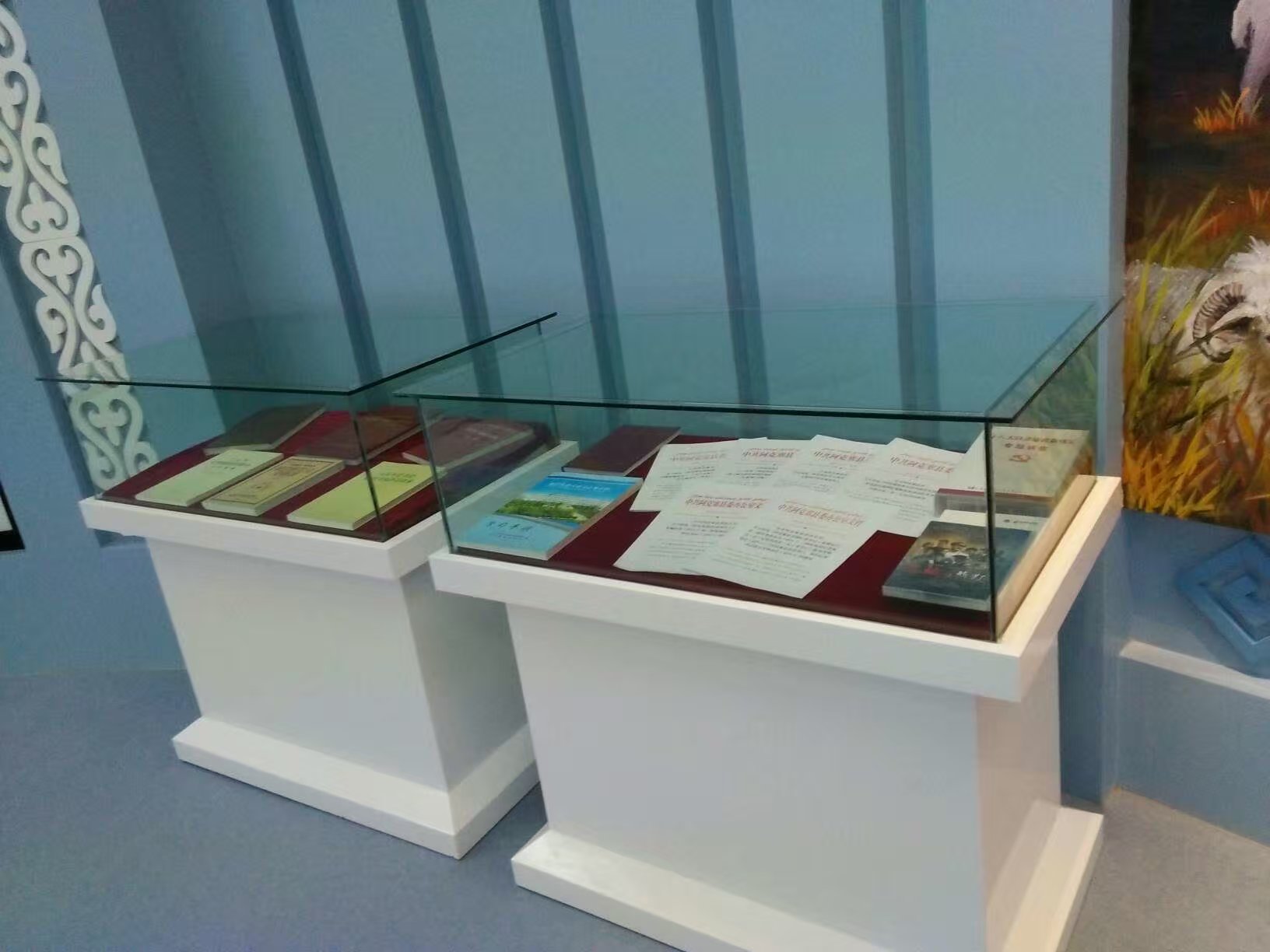 甘肅博物館展柜制作廠家，博物館文物展柜，博物館展柜設(shè)計(jì)，博物館展柜制作