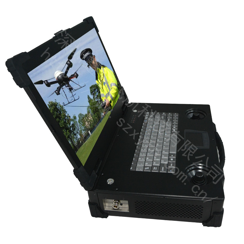 17寸雙搖桿無人機地面工作站工業(yè)便攜機機箱*電腦殼加固筆記本