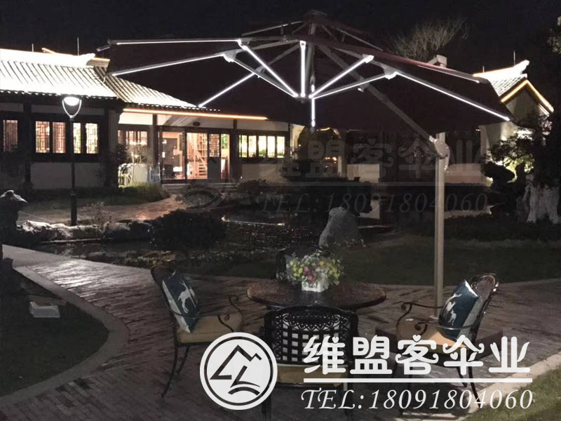 鄉(xiāng)村庭院最美遮陽傘 庭院傘 戶外傘  戶外家具
