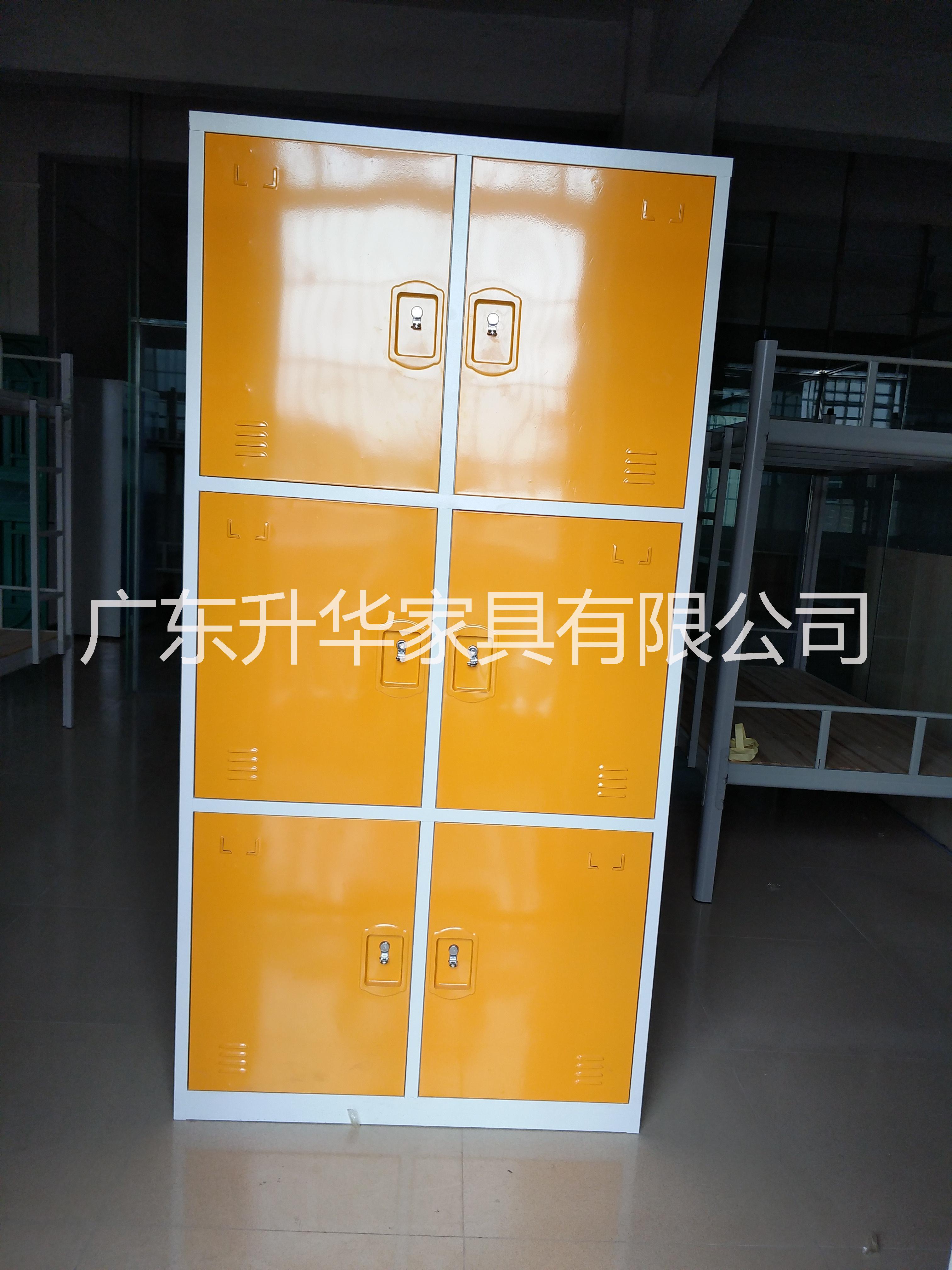 東莞鐵柜生產(chǎn)廠家廣東鐵柜廠 六6門儲物柜員工衣柜宿舍衣柜