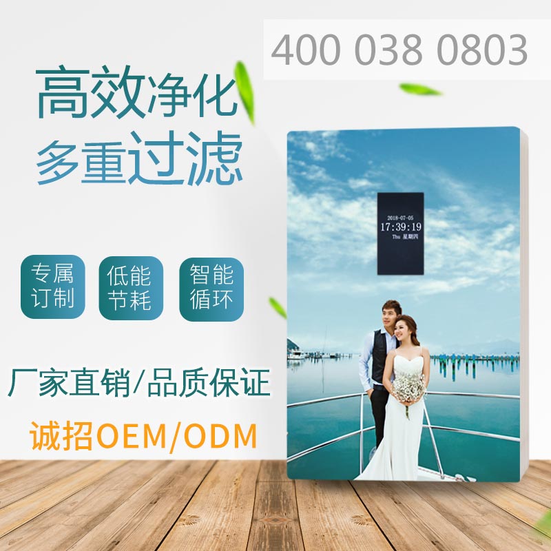 家用壁掛新風(fēng)空氣凈化器