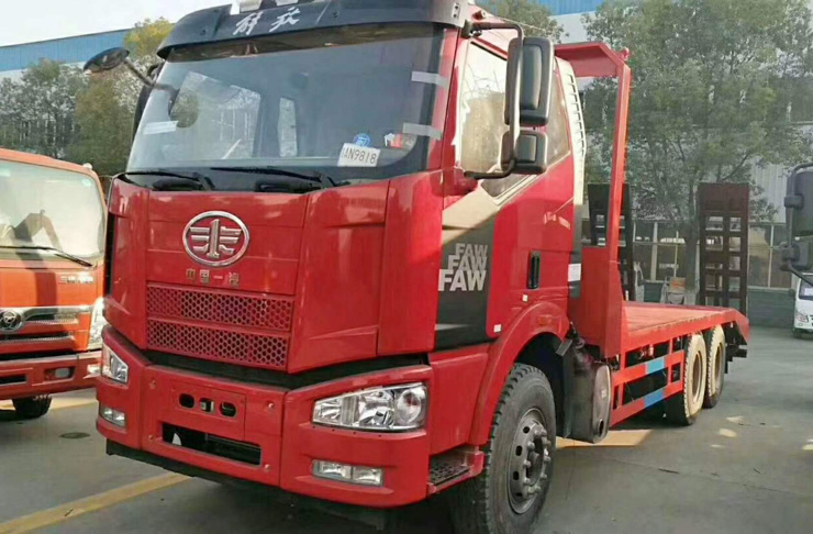 解放J6后八輪平板運輸車 解放平板運輸車 解放J6后八輪平板車 解放J6平板運輸車
