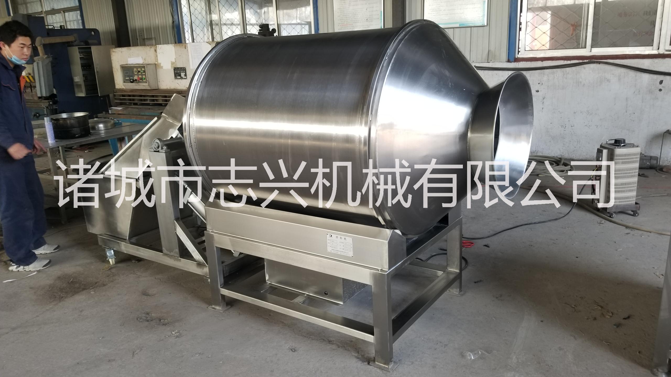 滾筒式拌料機(jī) 諸城廠家直銷滾筒式拌料設(shè)備 肉類入味腌制設(shè)備 歡迎咨詢