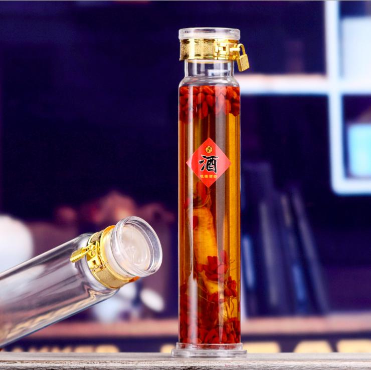 高硼硅玻璃瓶泡酒瓶人參酒瓶玻璃瓶廠家