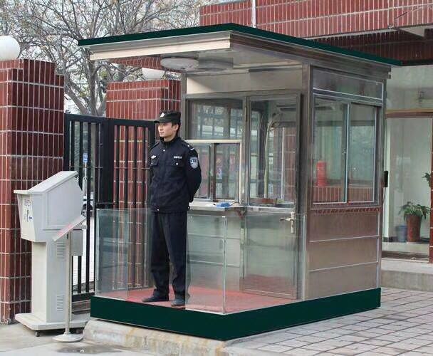 不銹鋼崗亭配置 鄭州不銹鋼崗亭 鄭州不銹鋼崗亭配置