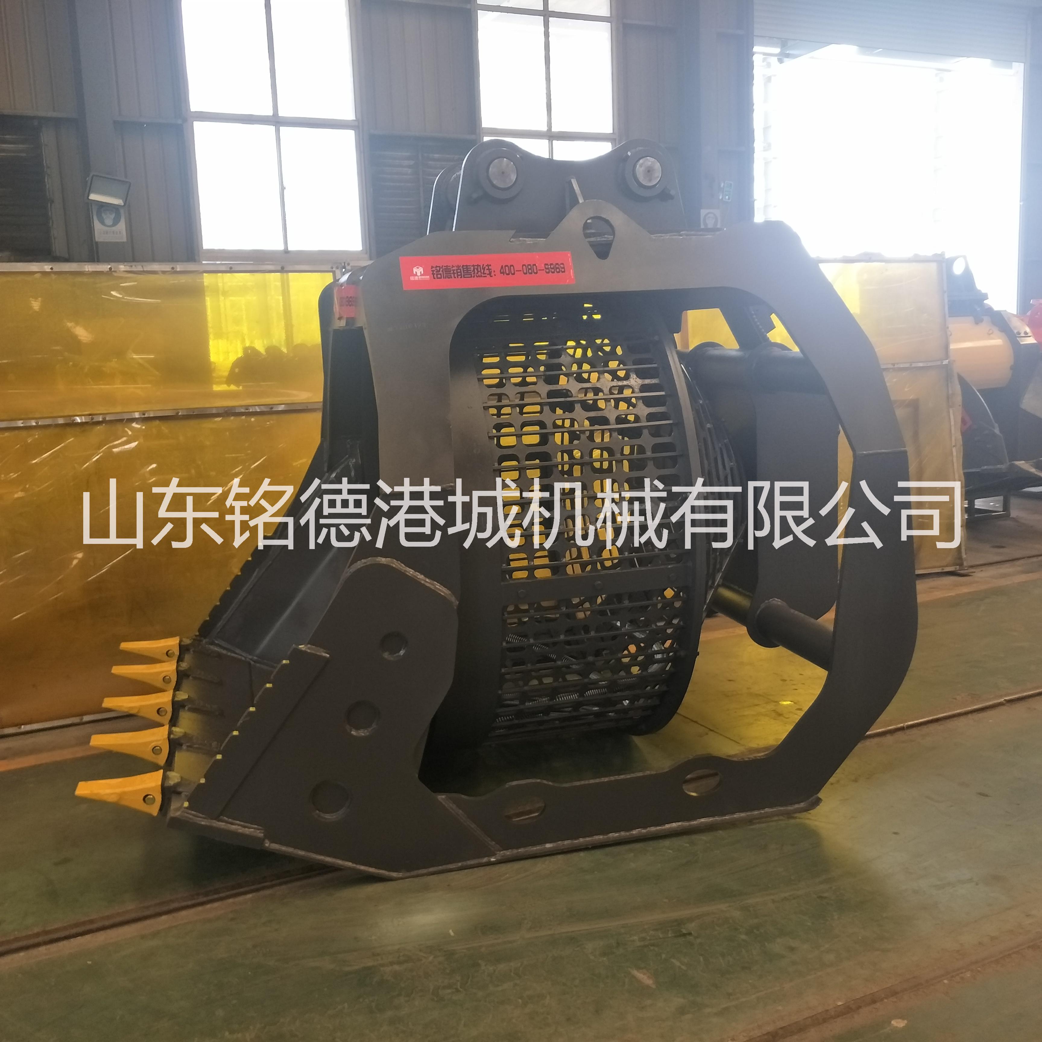 挖機(jī)旋轉(zhuǎn)篩斗 液壓挖機(jī)滾筒篩