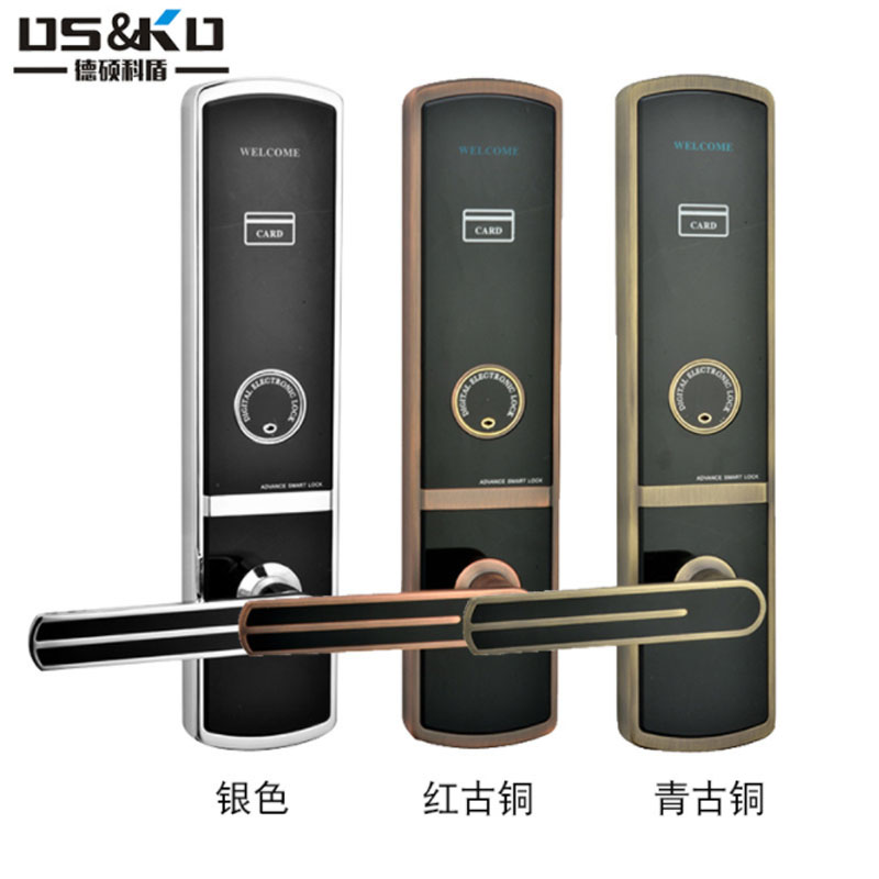 工廠供應(yīng) 電子門鎖 鋅合金酒店賓