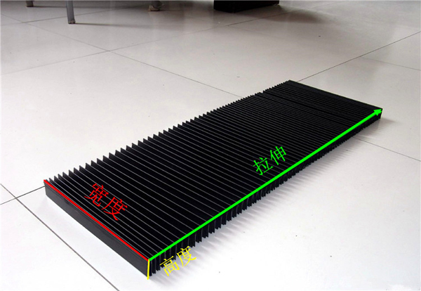 廠家直銷防護(hù)套 柔性風(fēng)琴式導(dǎo)軌防護(hù)罩 防塵防水防油耐高溫