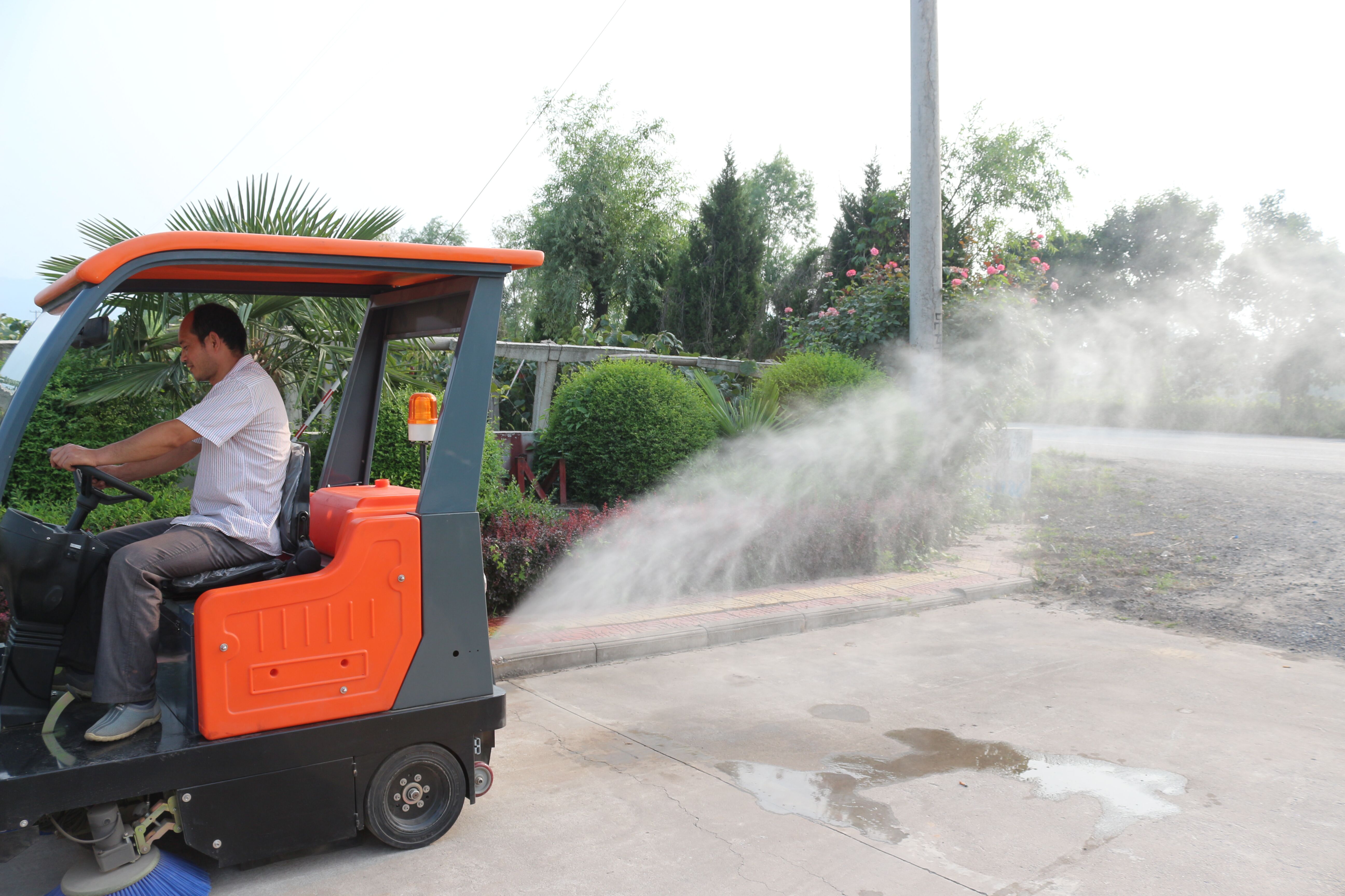 供應陜西普森智能掃地車|電動掃地機