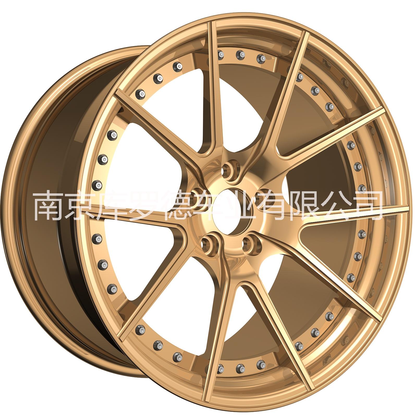 鍛造轎車兩片式鋁合金輪轂 江陰鍛造轎車兩片式鋁合金輪轂