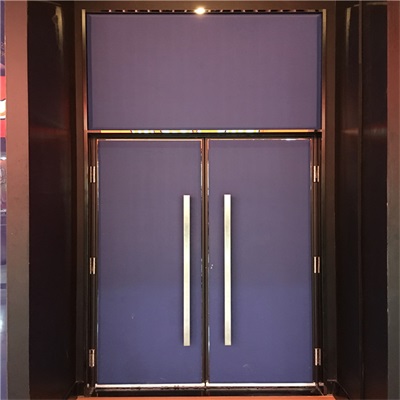 廠家長期供應播音室會議室影院手動平開鋼質隔音門