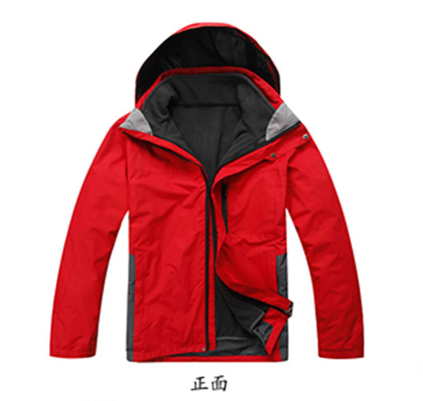 沖鋒衣定制廠家 戶外冬季防寒沖鋒 抓絨沖鋒衣兩件套脫卸單穿