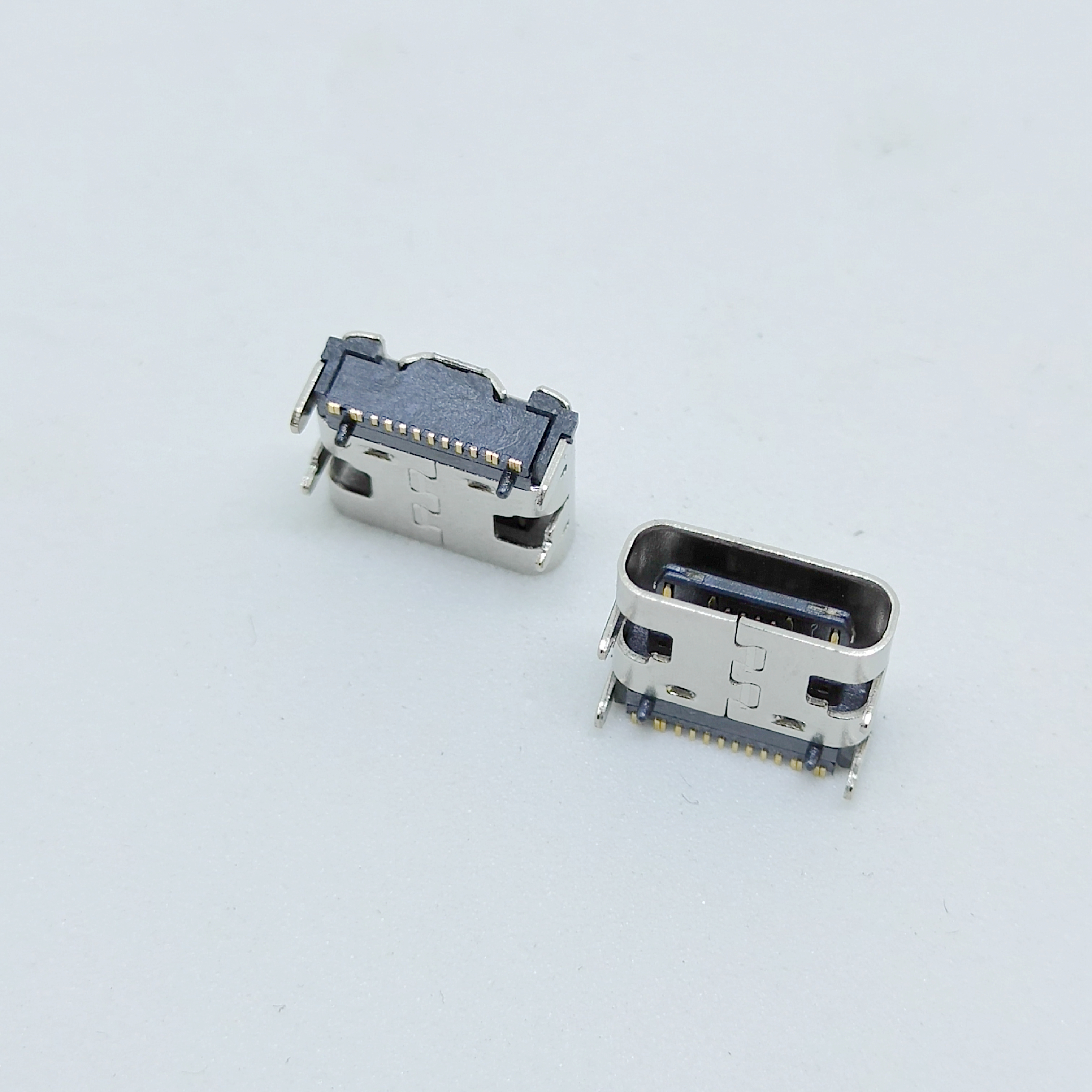 type-c3.1母座USB板上全貼SMT3.1全貼沉板16PIN連接器 type-c母座16pin