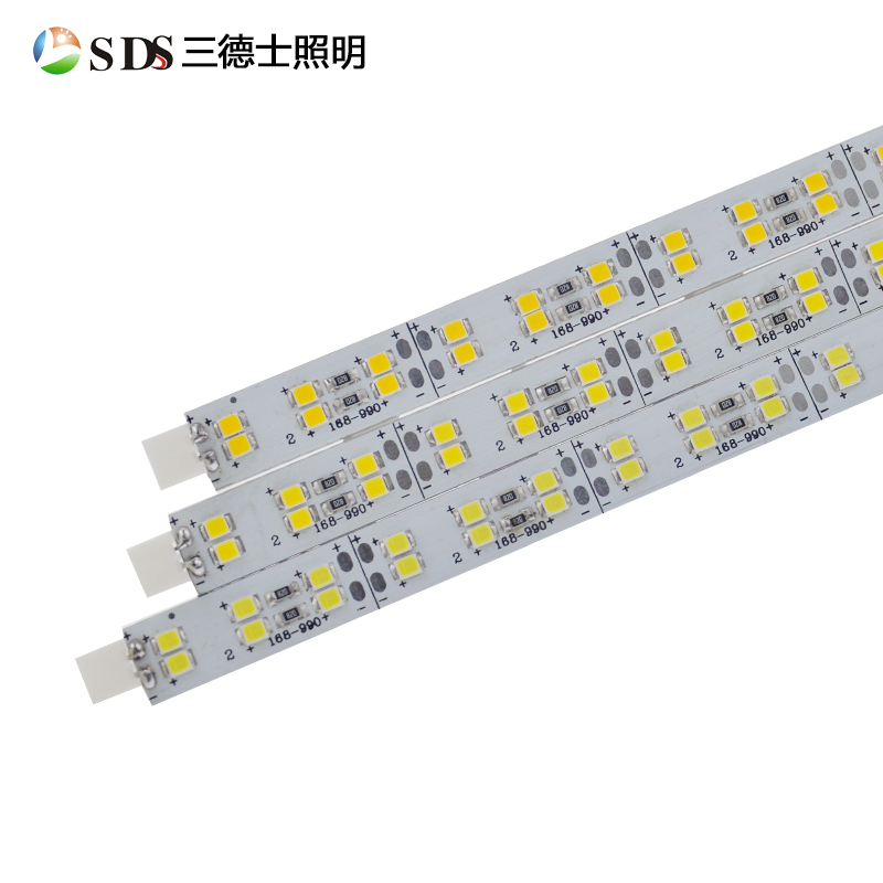 LED硬燈條2835  168燈手機珠寶柜臺展示柜燈帶燈箱硬燈條低壓12V燈帶