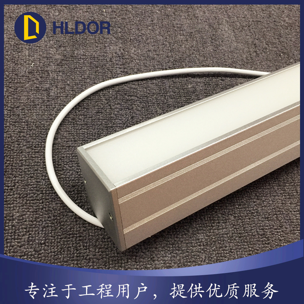 簡(jiǎn)約型辦公照明線性燈 條形燈 可拼接式吊線燈