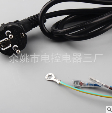 廠家直銷，防漏觸電保護器，三芯電源線，電源線插頭批發(fā)