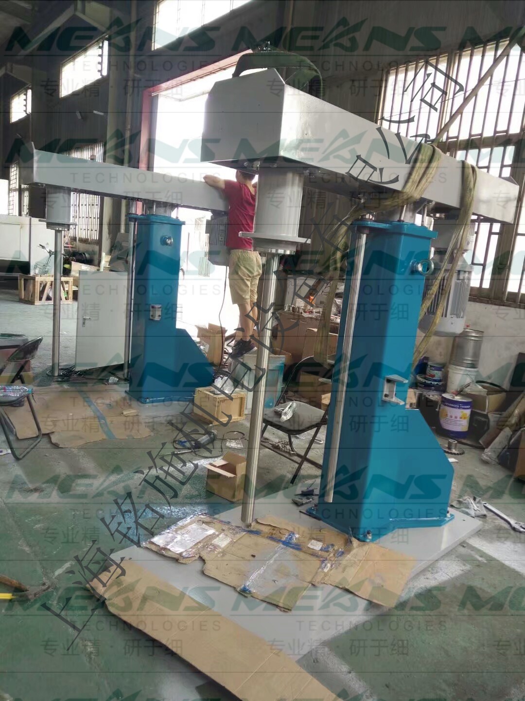 玻璃膠攪拌機，中低粘度攪拌機