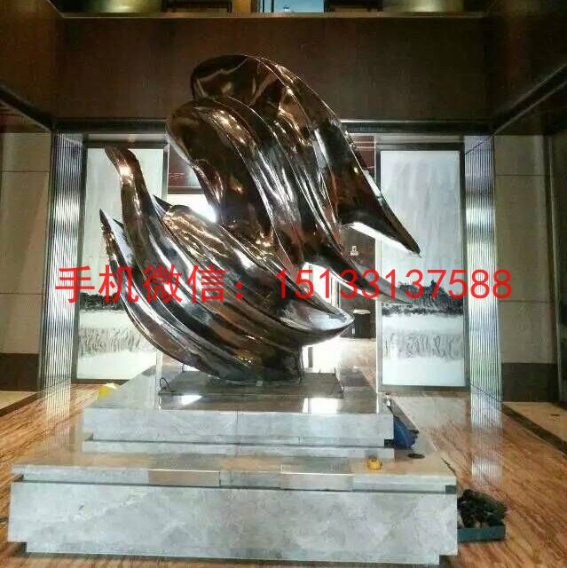 浙江不銹鋼雕塑，杭州不銹鋼景觀雕塑廠家定制
