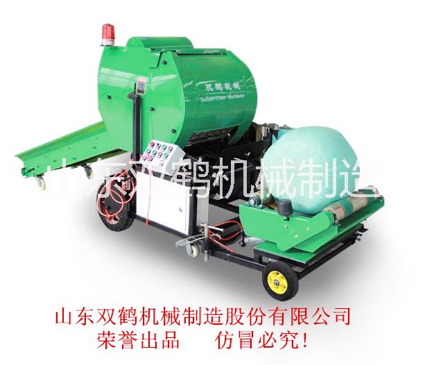 青貯圓草捆全自動(dòng)打捆機(jī)山東雙鶴 青貯圓草捆全自動(dòng)打捆機(jī)雙鶴批發(fā)