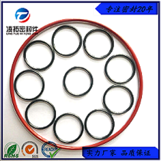 耐腐蝕耐酸堿包覆圈PFA包氟膠O型圈耐高溫四氟包覆O型圈2只起做