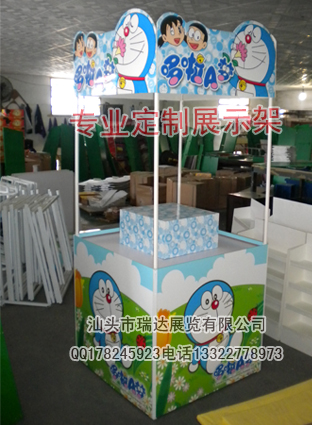 供應(yīng)產(chǎn)品形象堆頭 瑞達(dá)展覽專業(yè)定制產(chǎn)品形象堆頭，各式不規(guī)則促銷(xiāo)臺(tái)