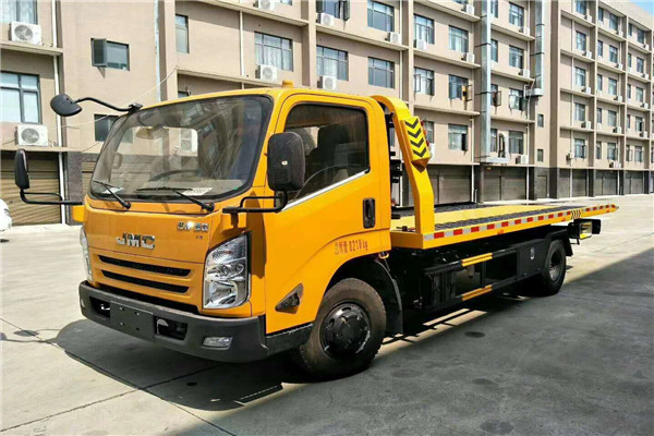 道路救援拖車價格廠家直銷 一拖二道路救援車 藍(lán)牌一拖二道路救援車