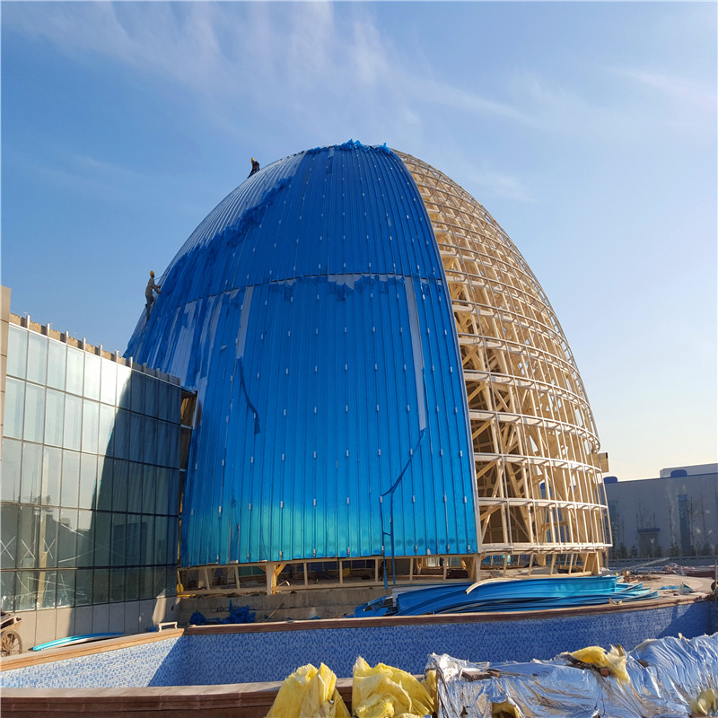 浙江金鑠金屬屋面板 65-430 厚度 0.7mm 體育館 廠房屋面板