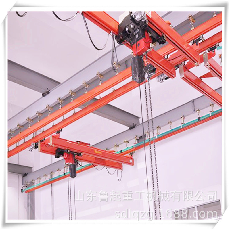 定做 KBK軌道組合式起重機 KBK行車 輕小型行吊柔性起重機