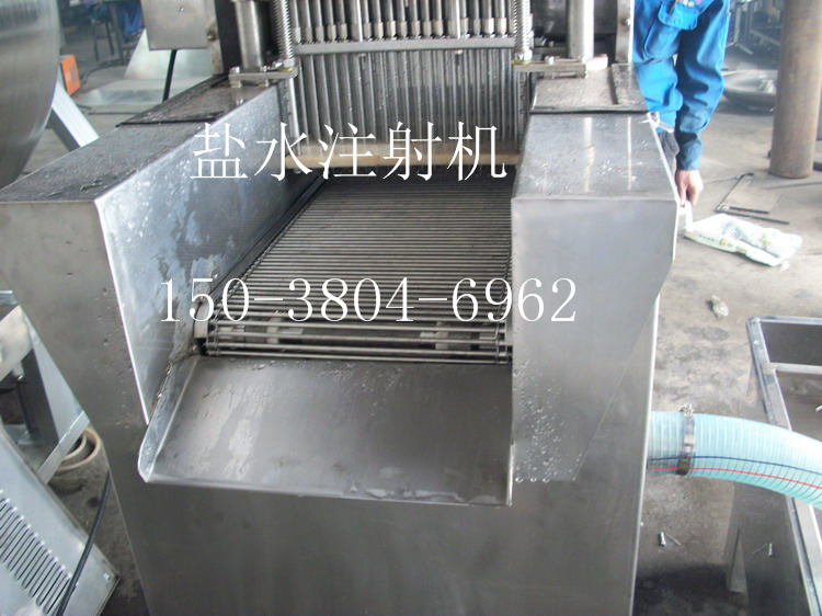 全自動雪花牛肉鹽水注射機(jī)鹽水注射機(jī)鴨胸肉鹽水注射機(jī)