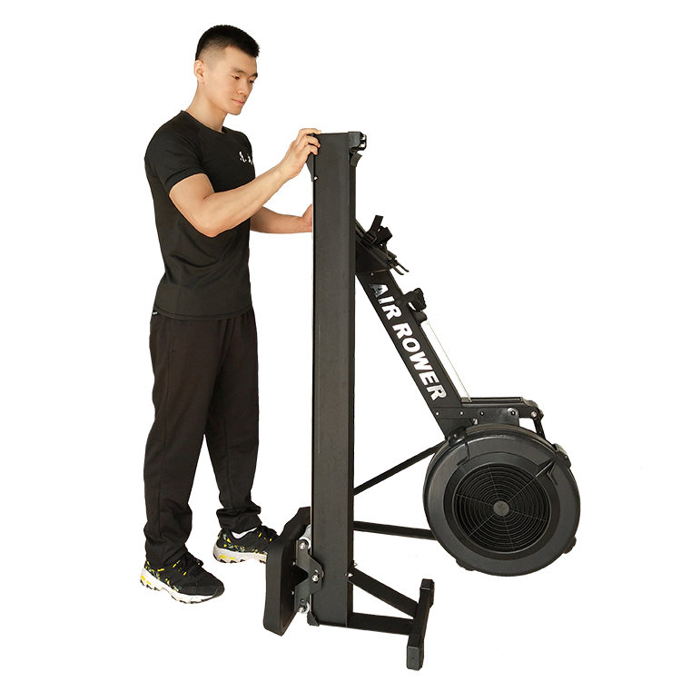 風(fēng)阻自發(fā)電劃船機靜音折疊多功能家用收腹健身有氧運動器材劃艇機阻自發(fā)電劃船機