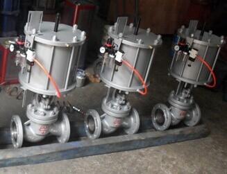 氣動鑄鋼截止閥J641H、氣動鑄鋼截止閥、氣動截止閥