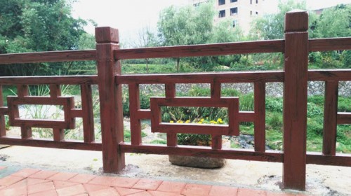 水泥欄桿廠家_三明仿木欄桿廠家河道護欄水泥欄桿供應