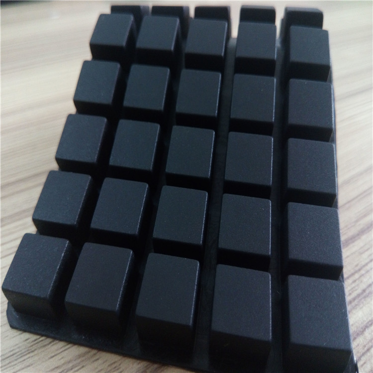 3M背膠防撞膠墊正方形    自粘帶膠梯形硅膠腳墊