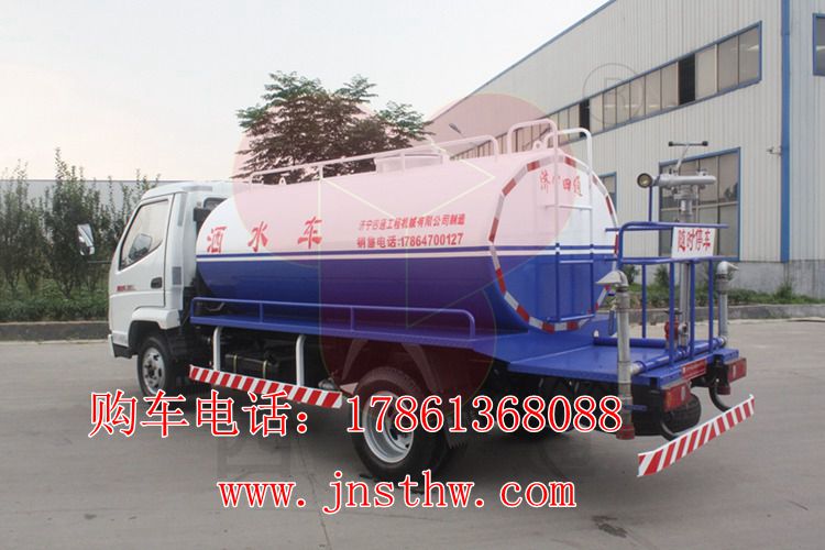 供應(yīng)濟(jì)寧四通5方唐駿灑水車   環(huán)衛(wèi)園林綠化灑水車  小區(qū)道路沖洗保潔車
