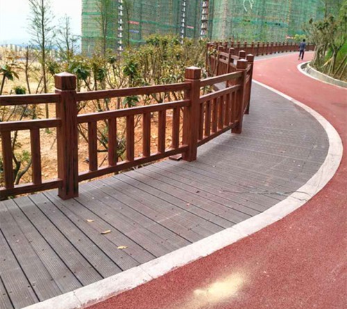 河道護欄仿木欄桿仿石欄桿價格