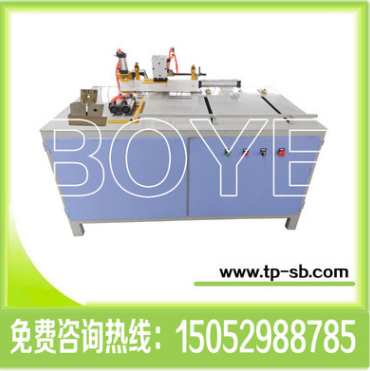 供應(yīng)全自動(dòng)刨花木屑腳墩裁切機(jī) 博業(yè)機(jī)械 全自動(dòng)多層板腳墩裁切鋸