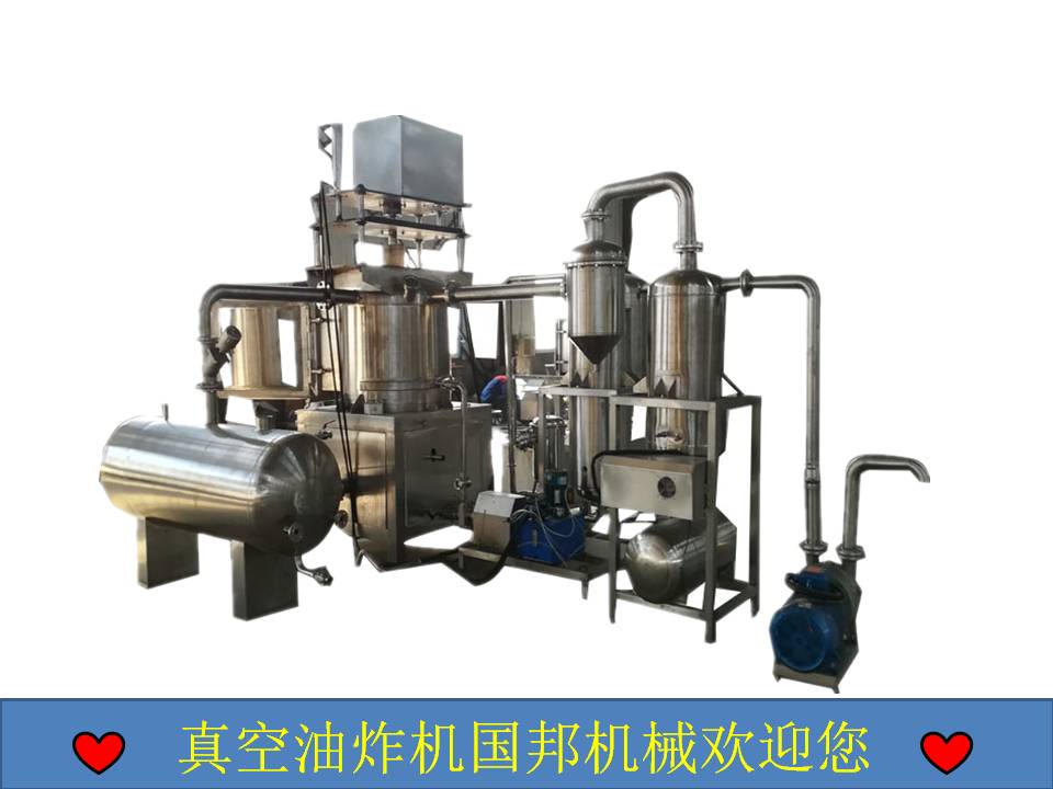 國邦蘋果片真空油炸機-香蕉片真空油炸機廠家