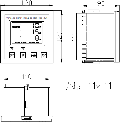 YHJCQ避雷器在線監(jiān)測(cè)儀