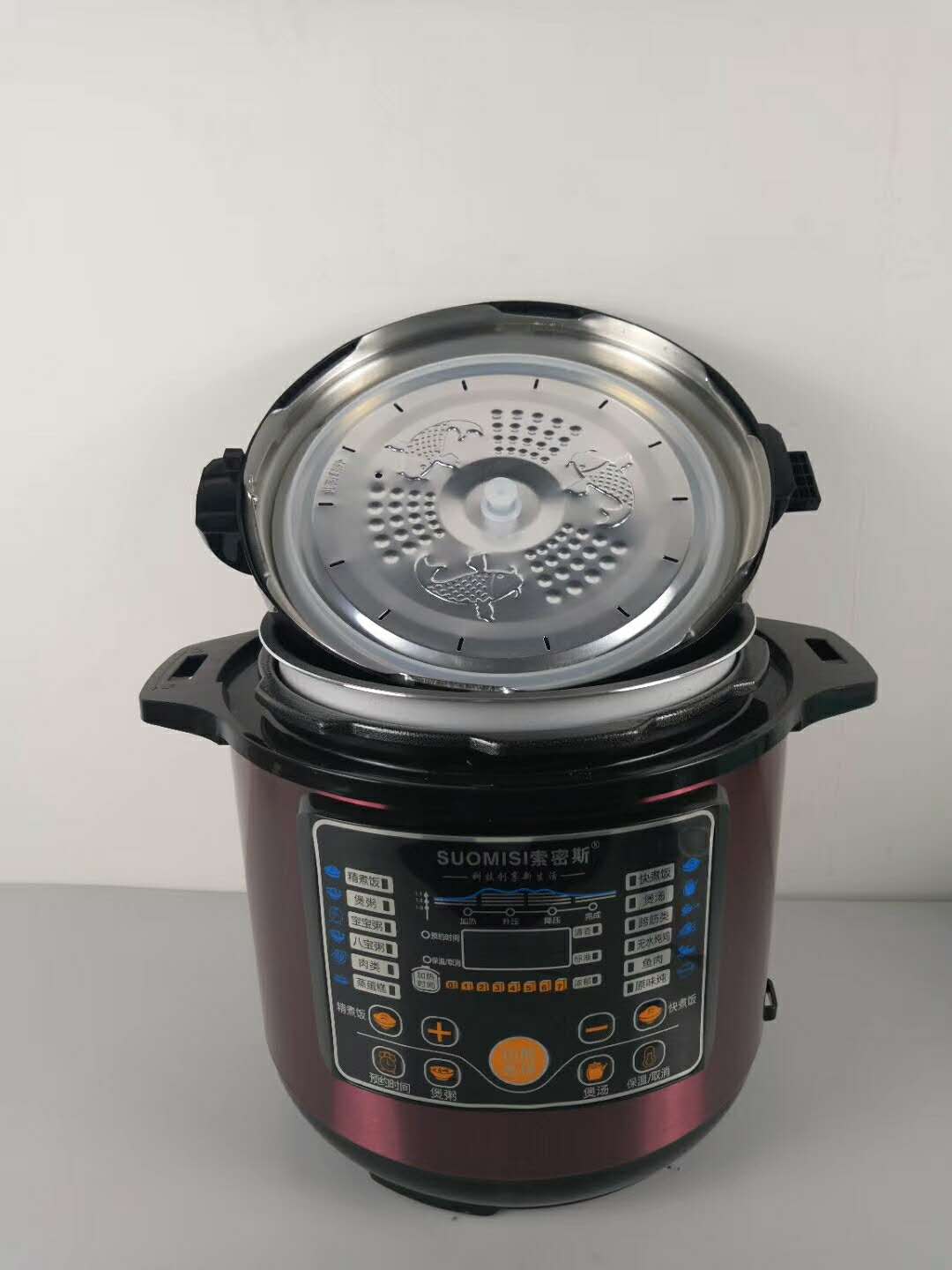 工廠批發(fā)G款智能電壓力鍋 加大發(fā)熱盤快速煮飯節(jié)能電飯鍋