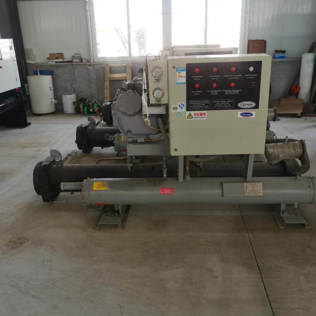 哪里有賣二手制冷機(jī) 300千瓦鹽水低溫冷水機(jī) 組 低溫60萬大卡冰水機(jī) 組二手冷凍機(jī)