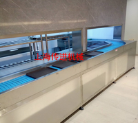 南京學(xué)校單位食堂餐廳圓帶輸送機