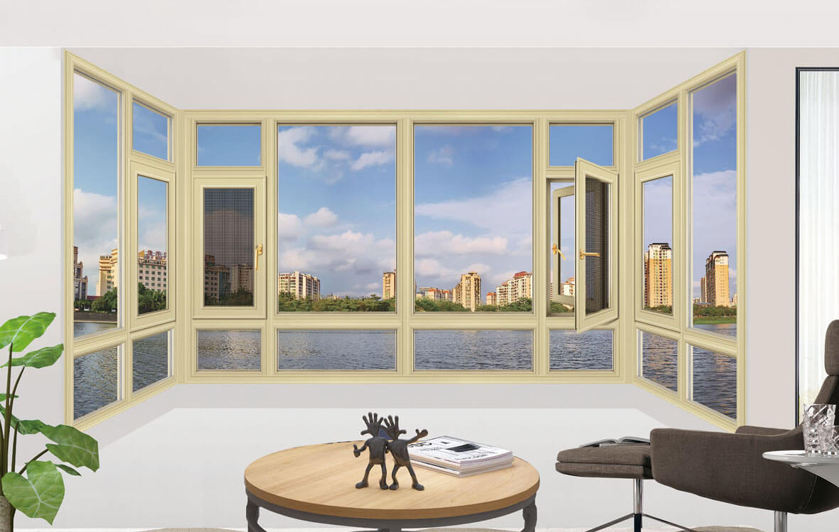 斷橋鋁平開窗與非斷橋鋁平開窗