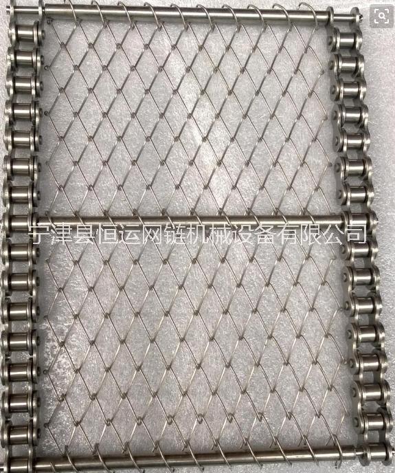 山東恒運不銹鋼菱形網(wǎng)帶/不銹鋼網(wǎng)鏈、網(wǎng)帶