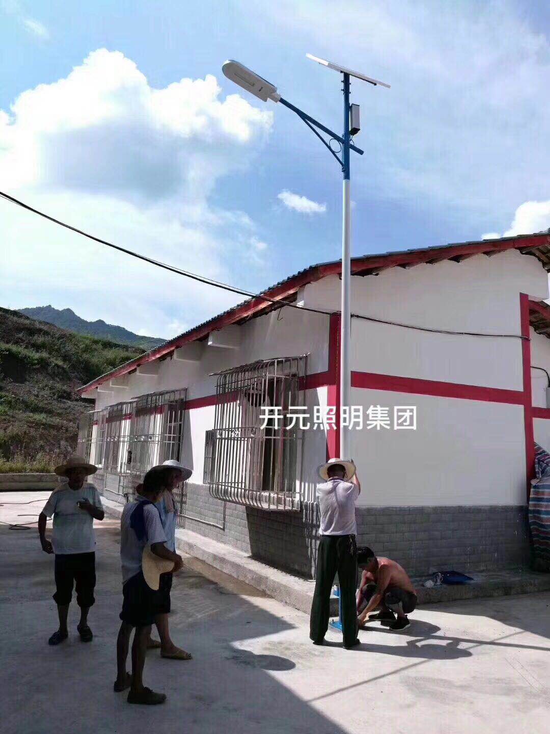 重慶奉節(jié)的太陽能路燈的效果怎么樣江蘇開元太陽能照明有限公司供應(yīng)