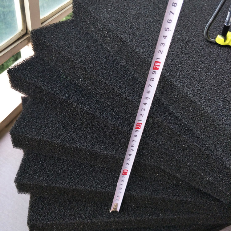 活性炭海綿聚氨酯海綿狀蜂窩棉20mm厚噴漆房尾氣吸附工業(yè)廢氣過濾