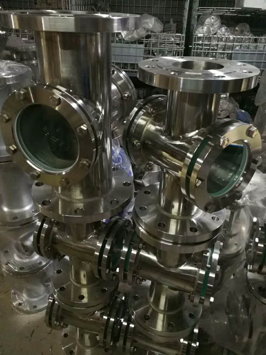 河北20#碳鋼法蘭視鏡 DN50鑫涌牌葉輪水流指示器 設(shè)備*視鏡