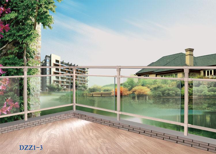 天津仿木紋護(hù)窗欄桿，鍍鋅陽臺欄桿，玻璃陽臺圍欄，無焊接樓梯扶手明天會更好